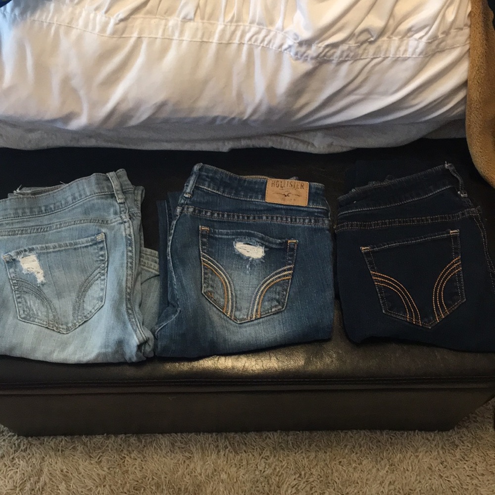 3S hollister pants bundle!